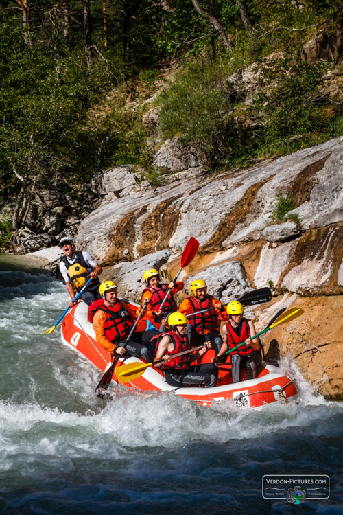 photo raft rafting verdon